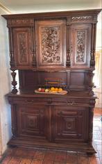 Antieke houten jagerskast, Ophalen