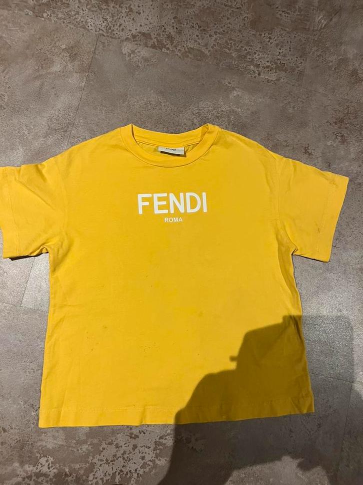 FENDI shirt maat 104 origineel, Kinderen en Baby's, Kinderkleding | Maat 104, Zo goed als nieuw, Jongen, Shirt of Longsleeve, Ophalen of Verzenden