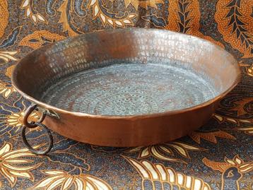 Origineel antiek koperen vergiet uit Engeland 30 cm. 1880. beschikbaar voor biedingen