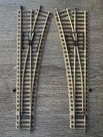 Fleischmann Profi rails, wissels (L+R), Hobby en Vrije tijd, Modeltreinen | H0, Gelijkstroom, Fleischmann, Rails, Ophalen of Verzenden