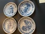 Collectie Delft Blauw en Seizoensborden - 4 stuks, Ophalen of Verzenden