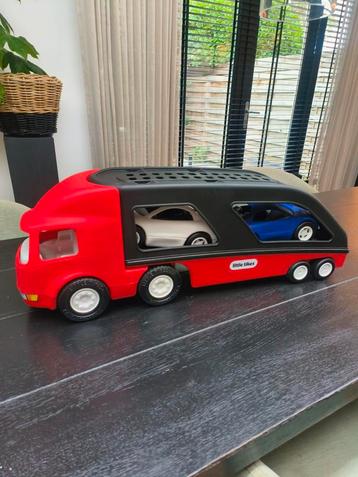 Little Tikes Auto Oplegger met 2 Auto's beschikbaar voor biedingen