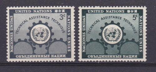 TSS Kavel 1520023 VN New York  pf minr  23-24, Postzegels en Munten, Postzegels | Amerika, Postfris, Noord-Amerika, Ophalen