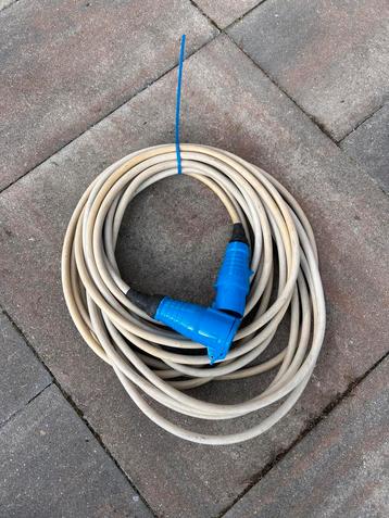 15 m Walstroom aansluitkabel 230V met stekkers beschikbaar voor biedingen