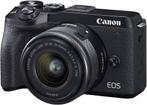 Canon EOS M6 Mark II + alle lenzen (6) compleet + meer, Audio, Tv en Foto, Fotocamera's Digitaal, Canon, 33 Megapixel, Ophalen of Verzenden
