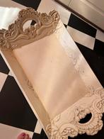 Barok Dienblad - Prachtig Decoratief Stuk, Ophalen of Verzenden, Gebruikt, Rechthoekig, Hout