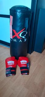 Bokszak met handschoenen, Ophalen, Gebruikt, Bokszak