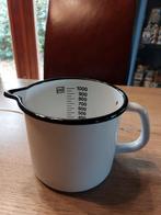 Vintage Emaille Maatbeker, Ophalen of Verzenden