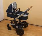 Joolz day kinderwagen navy blauw 3 in 1, Overige merken, Met reiswieg, Gebruikt, Ophalen