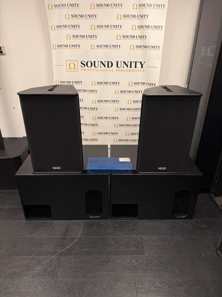NEXO PS SYSTEM - PS15 / LS1200 / TD Controller, Audio, Tv en Foto, Luidsprekers, Zo goed als nieuw, Front, Rear of Stereo speakers