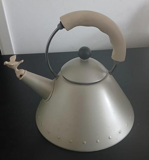 Michael Graves – Alessi theeketel 9093 – 18/10 RVS, Witgoed en Apparatuur, Waterkokers, Zo goed als nieuw, Rvs, Ophalen of Verzenden