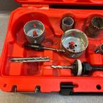 Milwaukee Gatenboren set | in koffer | nu in sale | 310829, Ophalen of Verzenden, Gebruikt