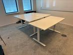 Sta zit bureau 80x160cm (3x), Huis en Inrichting, Bureaus, Ophalen, In hoogte verstelbaar, Gebruikt