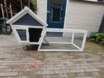 Konijnenhok 158 x 60 x 81,5 (zonder konijnen), Dieren en Toebehoren, Knaagdieren en Konijnen | Hokken en Kooien, Hok, Ophalen