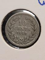 10 cent 1849 Nederland, Postzegels en Munten, Munten | Nederland, Verzenden, Zilver, 10 cent, Losse munt
