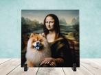 Keramische Tegel - Mona Lisa met een Chow Chow, Verzenden, Nieuw