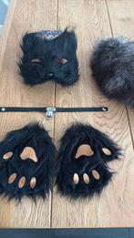 Katten kostuum (kind) carnaval, Ophalen of Verzenden, 134 t/m 140, Meisje