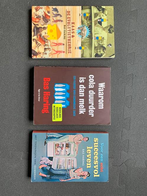 Bas Haring - 3 Boeken, Boeken, Humor, Zo goed als nieuw, Anekdotes en Observaties, Ophalen of Verzenden