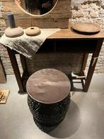 Side table/ bureautje oud, Ophalen, 100 tot 150 cm, Sober landelijk, Zo goed als nieuw