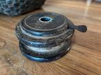 Kaarsenstandaard houten klos / spoel, Ophalen of Verzenden, Zo goed als nieuw, Hout, Minder dan 25 cm