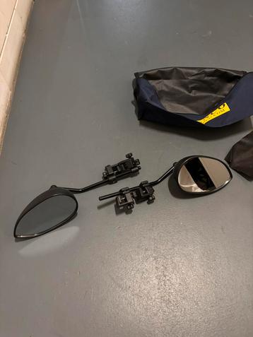 Milenco Caravanspiegels set + originele opbergtas beschikbaar voor biedingen