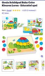 Schildpad Baby Color Kleuren Leren, Kinderen en Baby's, Speelgoed | Kinderpuzzels, 10 tot 50 stukjes, Van hout, Ophalen of Verzenden