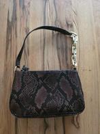Primark handtas schoudertas bruin zwart slangenprint goud, Sieraden, Tassen en Uiterlijk, Ophalen of Verzenden, Nieuw, Bruin, Overige merken