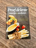 Kookboekje Proef de lente, asperges en aardbeien, Ophalen of Verzenden, Zo goed als nieuw, Nederland en België, Overige typen
