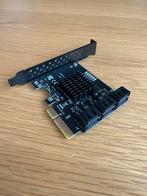 SATA PCI-E 4X 3.0 expansie kaart, Computers en Software, Harde schijven, Intern, Ophalen of Verzenden, Zo goed als nieuw, Desktop