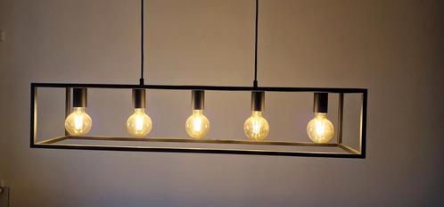 EGLO hanglamp  zwart Industrial Design met Dimmer, Huis en Inrichting, Lampen | Hanglampen, Zo goed als nieuw, Ophalen