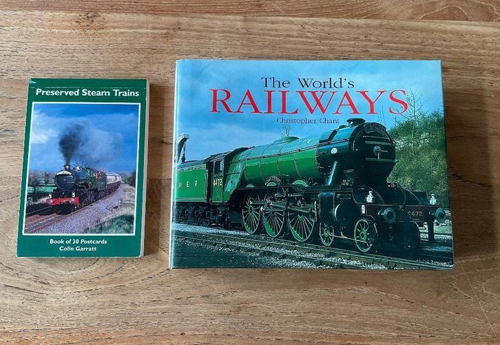 stoomtrein treinen wereld ansichten 30 stuks in 1 koop, Verzamelen, Spoorwegen en Tramwegen, Zo goed als nieuw, Trein, Boek of Tijdschrift