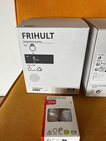 2 x Frihult lamp van Ikea incl lampen!  nieuw! beschikbaar voor biedingen
