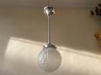 Hanglamp Lamp Bol Gestileerd Matglas Art Deco 1930 Frans, Ophalen of Verzenden