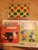 Bambino loco set met 2 boekjes en tegeldoos, 3-5 jaar, Kinderen en Baby's, Ophalen of Verzenden, Zo goed als nieuw, Puzzelen