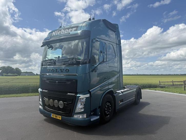 Volvo Fh, Auto's, Vrachtwagens, Bedrijf, Te koop, Volvo, Diesel, Euro 6, Origineel Nederlands, Groen, Stof, Achterwielaandrijving