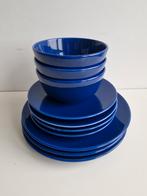 BIJNA GRATIS: ikea servies blauw, Huis en Inrichting, Keuken | Servies, Ophalen of Verzenden, Gebruikt, Overige stijlen, Bord(en)