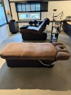 Gharieni Welnessbank MLW SOFT medium H284 Wengé, PU CHOCO