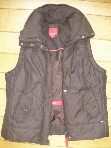 ESPRIT bodywarmer bruin maat S beschikbaar voor biedingen