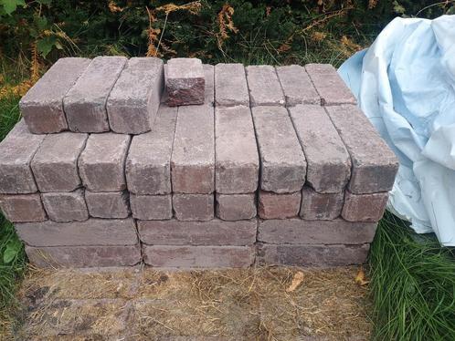 GRATIS restanten Kijlstra dikformaat getrommeld stonique, Tuin en Terras, Tegels en Klinkers, Nieuw, Klinkers, Beton, Minder dan 5 m²