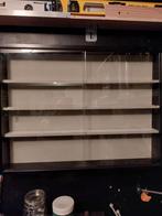 Vitrine 80brx60hx19d met glazen schuifdeurtjes, Ophalen of Verzenden