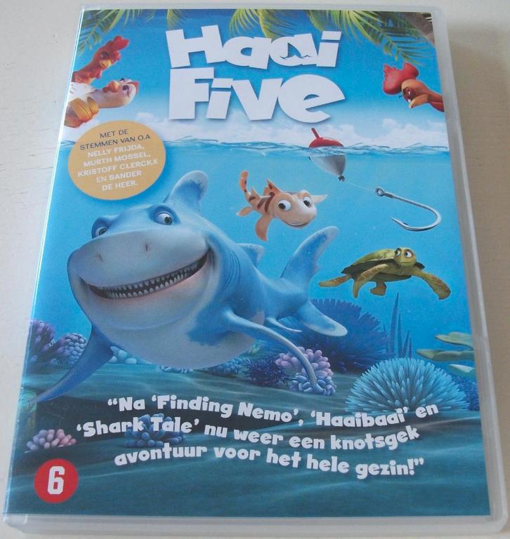Dvd *** HAAI FIVE ***, Cd's en Dvd's, Dvd's | Kinderen en Jeugd, Zo goed als nieuw, Film, Avontuur, Vanaf 6 jaar, Ophalen of Verzenden