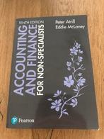 Accounting & Finance Atrill/McLaney 10e editie, Ophalen of Verzenden, Beta, Zo goed als nieuw, HBO