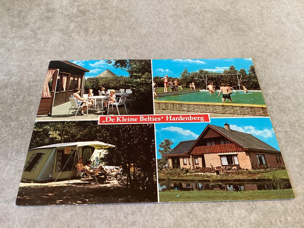 Hardenberg.       Camping ,, De Kleine Belties”, Ophalen of Verzenden