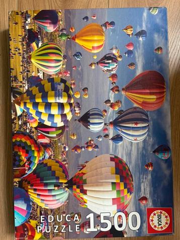 Legpuzzel 1500 stukjes Luchtballonnen (Educa) beschikbaar voor biedingen