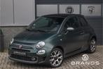 Fiat 500 1.0 Hybrid Sport 1e eig Vol opties Unieke kleur Gar, Gebruikt, Met garantie (alle), 4 stoelen, Leder en Stof