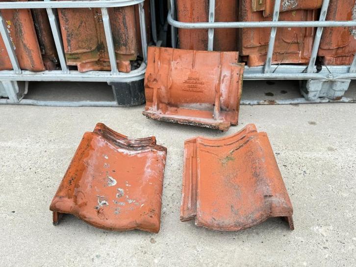 600 Gevelpan vh verbeterd Hollands rood Depafa 35,5x26 cm., Doe-het-zelf en Verbouw, Dakpannen en Dakbedekking, Gebruikt, Dakpannen