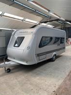 Hobby 460 ufe Lavita Veneto 2010 op camping de Flaasbloem, Vast bed, Rondzit, Hobby, Particulier