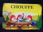 La Chouffe Bier bord 30 bij 20 metaal, Ophalen of Verzenden