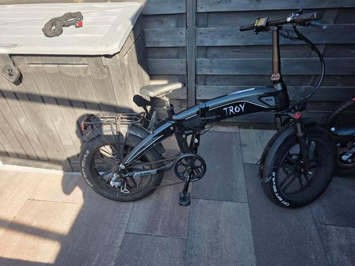 Elektrische Fatbike - Inklapbaar, Fietsen en Brommers, Elektrische fietsen, Gebruikt, Overige merken, Minder dan 47 cm, 30 tot 50 km per accu