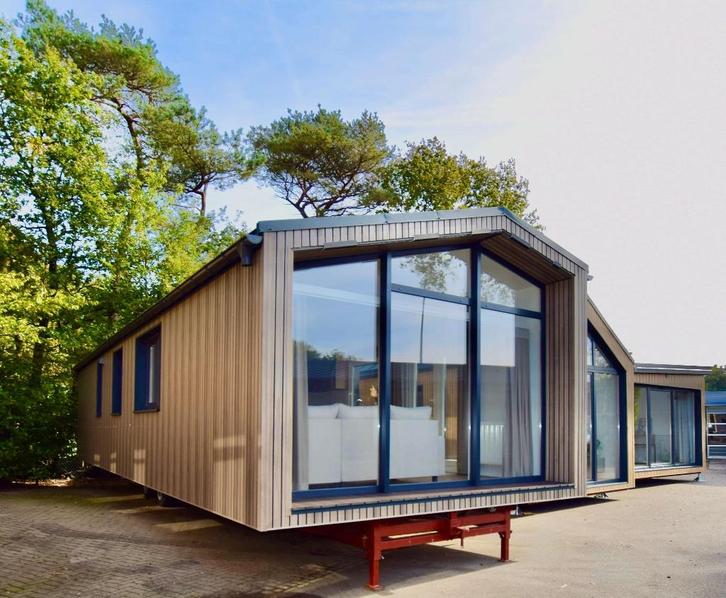Chalet te koop : Evolution Oslo 1250x420, Caravans en Kamperen, Stacaravans, tot en met 4, Ophalen of Verzenden